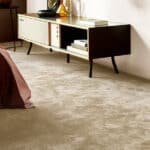 Soft beige carpet rolls for modern living room and studio flooring in Dubai.