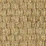 basketweave sisal carpet texture in natural beige for eco-friendly home flooring in Dubai.