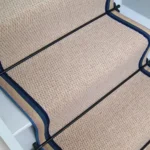 Cream Wool Boucle Stair Runner