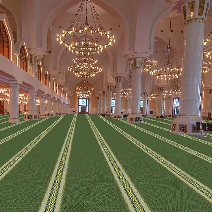 Green Mosque Carpet