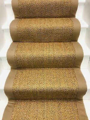 Sisal stair carpet