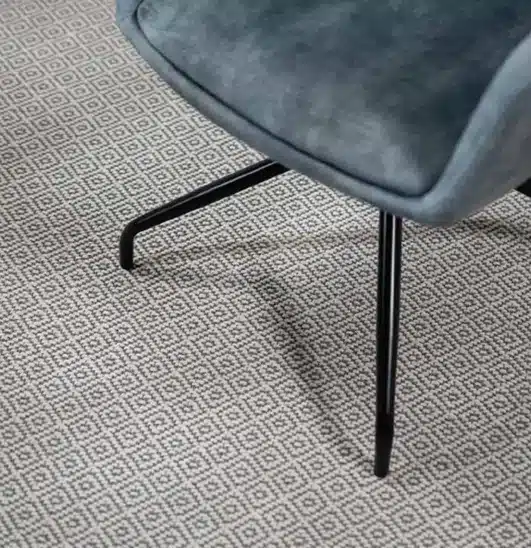 Luxury grey textured carpet rolls
